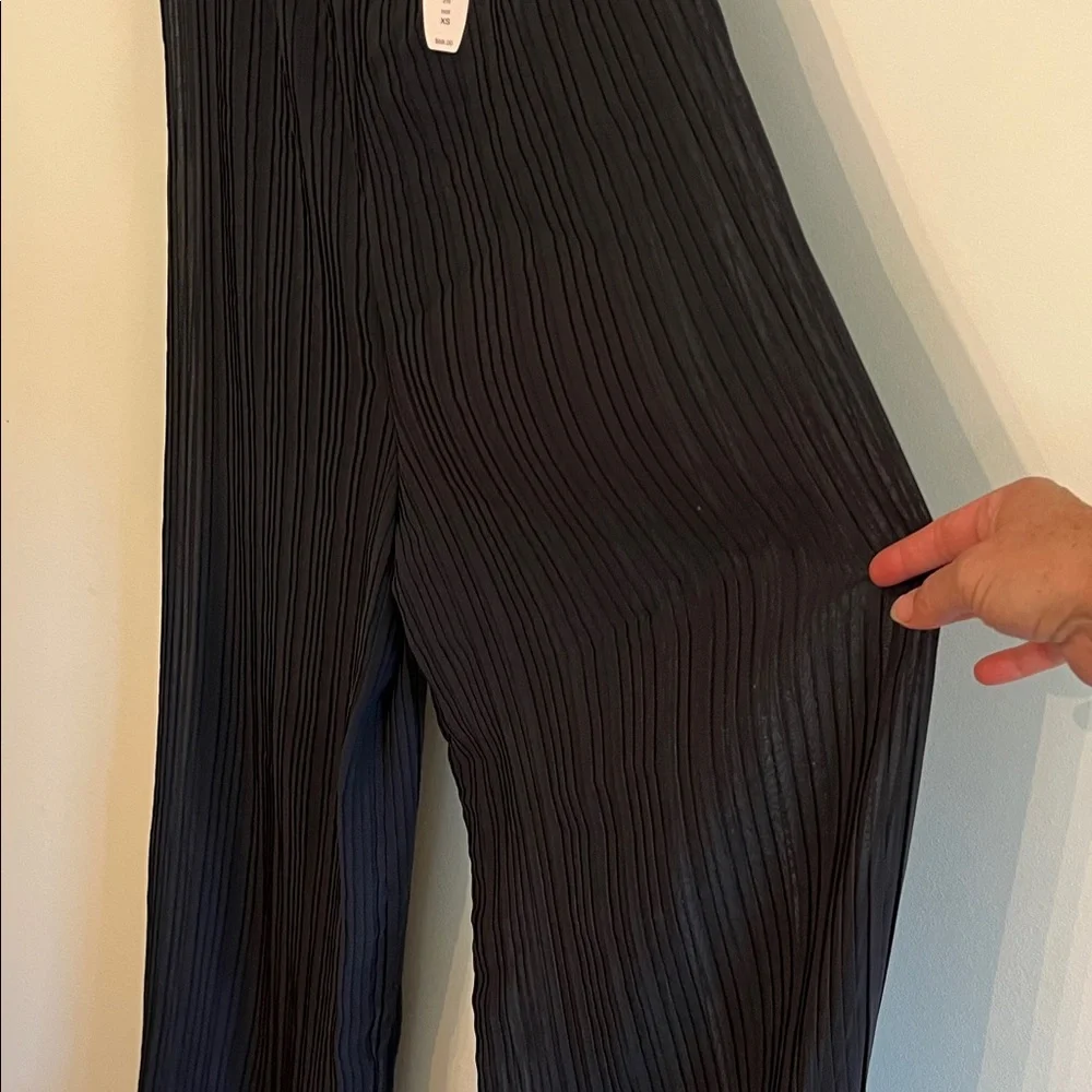 Victoria's Secret Sheer Black Swim Coverup Pants